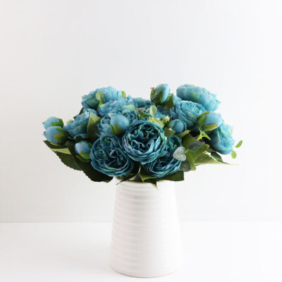 

Gobestart Korean Style Small Bunch Of Roses Artificial Fower Fake Flowers Home Wedding