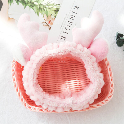 

Gobestart Cute Fluffy Velvet Harajuku Hairband Band Hair Antlers Ear Head Lovely Hair Band