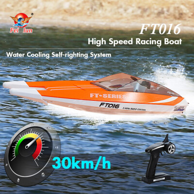 

Original Feilun FT016 24G 30kmh High Speed RC Racing Boat with Water Cooling Flipped Self-righting Function