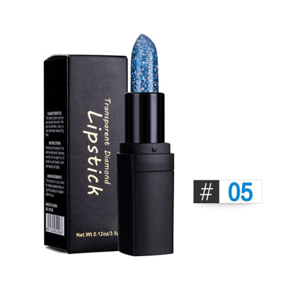 

Crystal Jelly Dimond Lipstick Magic Temperature Change Color Lip Balm Maquiagem Glitter Wholesales