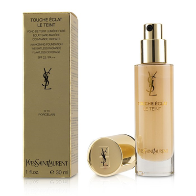 

YVES SAINT LAURENT - Touche Eclat Le Teint Awakening Foundation SPF22 - B10 Porcelain 30ml1oz