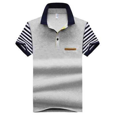 

Toponeto Mens Summer New Style Fashion Lapel Cotton Short Sleeves Comfortable Blouse Top