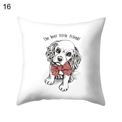 

Animal Dog Owl Rabbit Cat Gorilla Pillow Case Cushion Cover Sofa Bed Car Decor