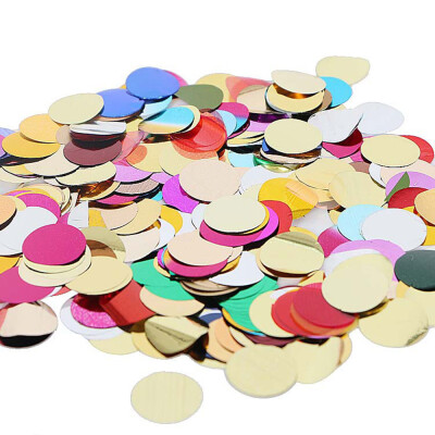 

Toponeto 10g Confetti Round Tissue Party Wedding Throwing Circle Paper Table Decor 15cm