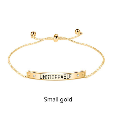 

NeillieN Letter bracelet lady bracelet creative elastic bracelet European&American style jewelrycreative jewelry 5pcs