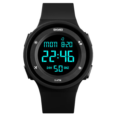 

Time beauty skmei watch men&women outdoor sports student electronic watch luminous waterproof watch 1445 blue