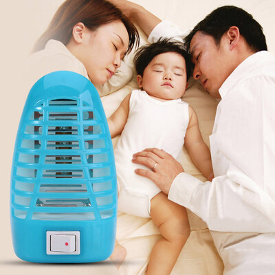 

〖Follure〗Led Electric Mosquito Fly Pest Bug Insect Killer Night Lamp European Plug