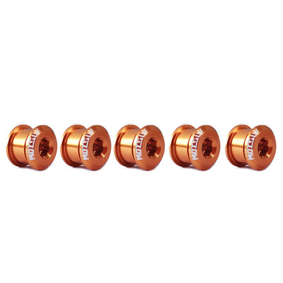 

5x Bicycle Chainwheel Screws Chainring Wheel Bolt Bike Disc Screw Luminium Alloy