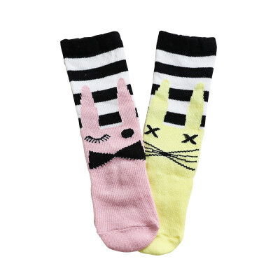 

Baby Striped Socks Boy Girl Dots Cartoon Asymmetry In The Tube Socks Stripes Ripple Point