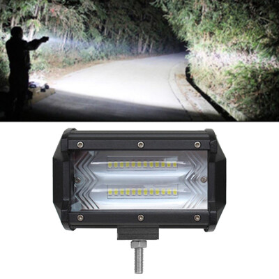 

1x 5inch 72W LED Work Light Bar Spot Beam Off Road SUV ATV Truck Light 12V 24V