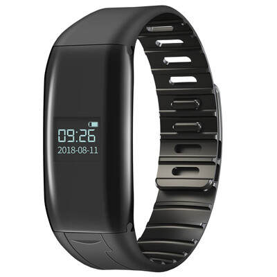 

Wanlipo W5 8G HD voice control sports bracelet watch recorder professional noise reduction remote mini MP3 black