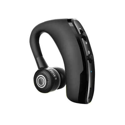 

V9 Black Business Bluetooth 41 Earphone CVC60 Noise Reduction Headphone Wireless Voice Prompt Headset