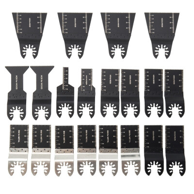 

20pcs Mix Saw Blades Oscillating Multi Tool Carbon Steel Cutter DIY universal