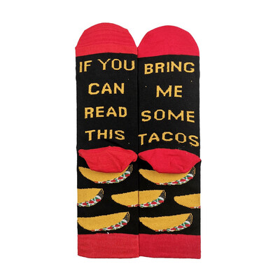 

Personalised Socks Letter Printed Socks If You Can Read This Bring Me A Coffee Beer Food Socks Funy Socks Unisex Socks