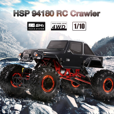 

HSP 94180 110 24G 4WD High Speed RC Off-road Car Rock Crawler Children Gift Kids Toy RTC