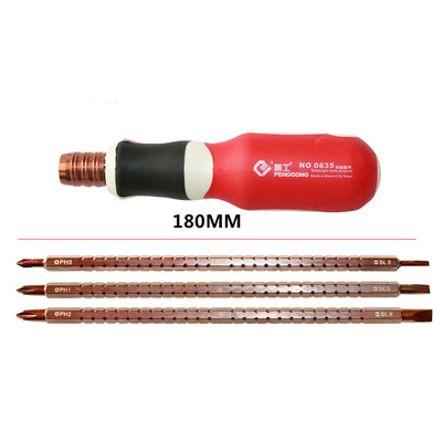 

3PCSSet Screwdriver Set S2 Alloy Hex Flex Ratchet Screwdriver Adjustable Telescopic Multifunctional Hand Tools