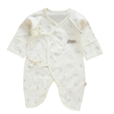 

Autumn Newborn Baby Cute Romper Long Sleeves 100 Cotton Baby Pajamas Cartoon Printed Newborn Baby Girls Boys Clothes 0-3M
