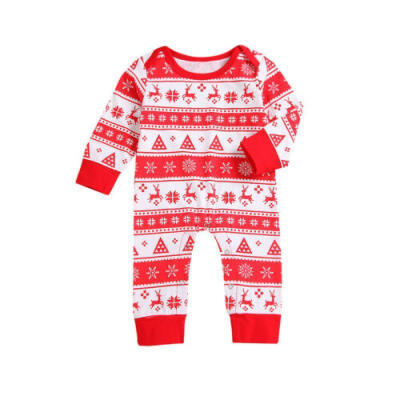 

US Newborn Toddler Baby Boys Girls Clothes Romper Bodysuit Jumpsuit Xmas Outfits