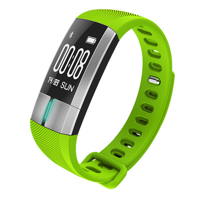 

〖Follure〗G20 Smart Bracelet Bluetooth Step Monitoring Heart Rate Blood Pressure ECG