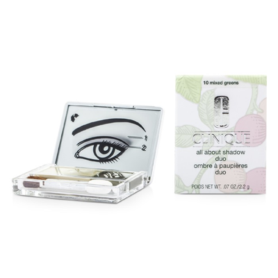 

CLINIQUE - All About Shadow Duo - 10 Mixed Greens 22g007oz