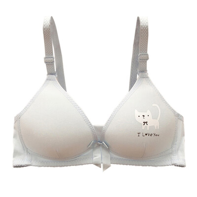 

Girls Sports Bra Kids Cotton Teenage Underwear Young Girl Training Bra Sports Student Thin Cup Children Bra 14-23Y
