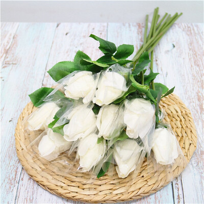 

Gobestart Home Office Artificial Flower Moisturizing Rose Decorations Ornaments Gifts