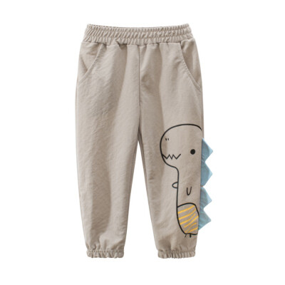 

Fashion Sports Girls Boys Pants Cartoon Print School Cotton Spring Autumn Pant Sports Trouser Children Kid Trousers