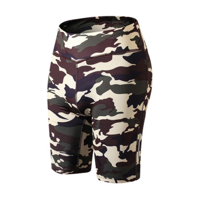 

Women Compression Fit Tight Night Reflective High Waist Elastic Women Tight Bottom Slim shorts