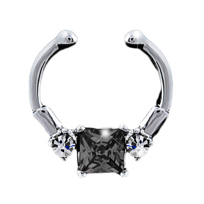 

Women Heart Without Hole Piercing Jewelry Nose Rings Nose Studs Body Piercing