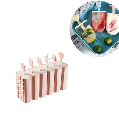 

Toponeto Summer Reusable DIY Frozen Ice Cream Mold Home Stackable Ice Cube Mold
