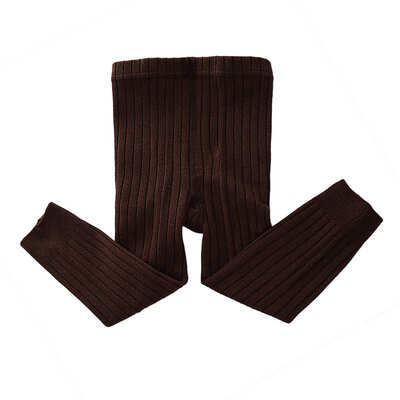 

Baby Girls Boys Autumn Warm Solid Striped Ankle-Length Pants New Kids Children Elastic Casual Soft Cotton Clothing Pencil Pants