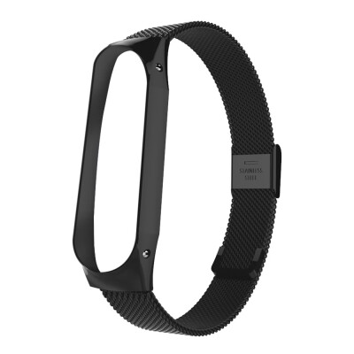 

〖Follure〗Luxury Stainless Steel Hook Buckle Bracelet Watch Band Strap For XiaoMi Mi Band3