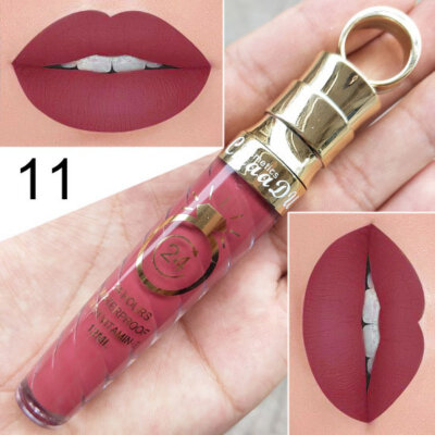 

High-capacity Matte Matte Lip Gloss Female 20 Colors Long-Lasting Nutritious Lipstic Women Lip Make Up Cosmetics Big Lip Gloss
