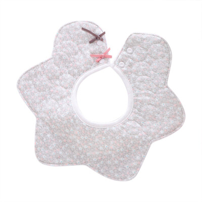 

Waterproof Infant Baby Bibs For Girls Boy 3 Layers Cartoon Cotton Baby Bibs Cute Print aliva Towel Baby Bibs 360 Degrees Rotatin