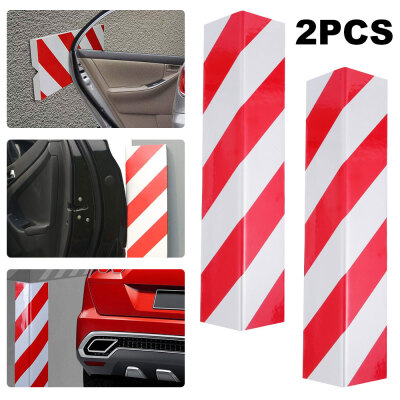 

2pcs Car Columns Parking Garage Door Protector Corner Parking Adhesive Bumper Protector for Auto Door Accessories