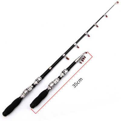 

Mini Adjustable 10m-23m Portable Telescopic Fishing Rod Spinning Carbon Fish Hand Fishing Tackle Sea Rod Fishing Pole