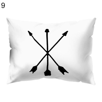 

Heart Antler Arrow Circle Pillow Case Cushion Cover Sofa Bed Car Office Decor
