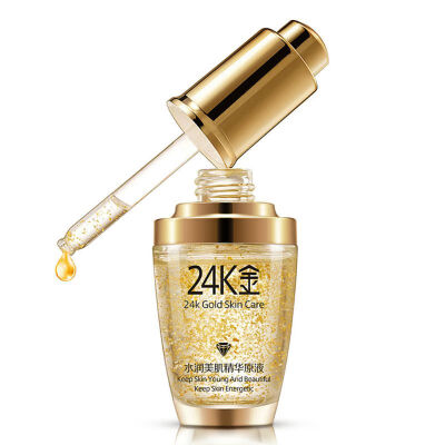 

24K Gold Essence Day Cream Anti Wrinkle Face Anti Aging Collagen Whitening Moisturizing Hyaluronic Acid Liquid 30ml