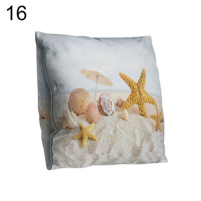 

Blue Sky Starfish Throw Pillow Protector Case Cushion Cover Bedding Articles