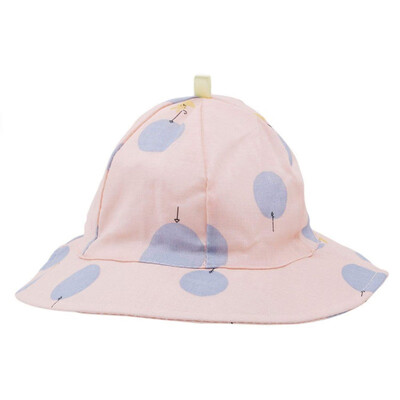 

New Hot Toddler Summer Sun Hat Babies Girls Printing Design Breathable Sun Hats Lovely Polka Dot Outdoor Climbing Fisherman Hats