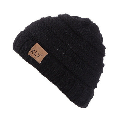 

Kids Outdoor Warm Hats New Autumn Winter Children Soft Knit Hat Trendy Boys Girls Casual Caps 2-8Y