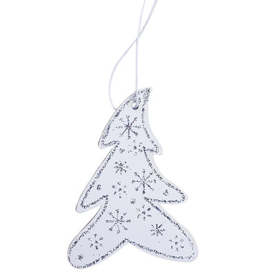 

Tailored Snowflake Wood Embellishments Rustic Christmas Tree Hanging Ornament Decor A