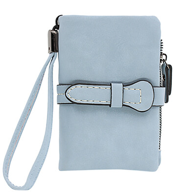 

Tailored Womens 2019 New Matte Zipper Short Wallet Multi-Function Mobile Phone Bag