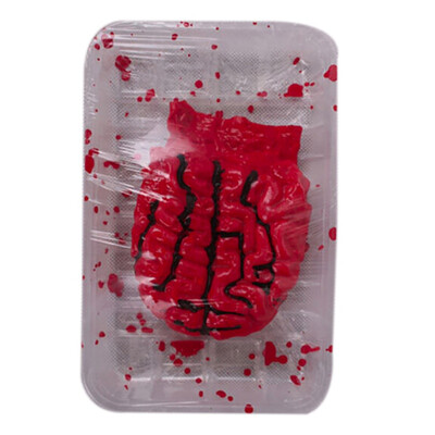 

Halloween Broken Finger Prop Hand Blood Horror Dining box Halloween Supplies Bloody Hand Body Parts Haunted house escape Decor
