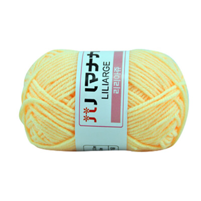 

Gobestart 1PC 25g Chunky Colorful Hand Knitting Milk Cotton Crochet Knitwear Wool A