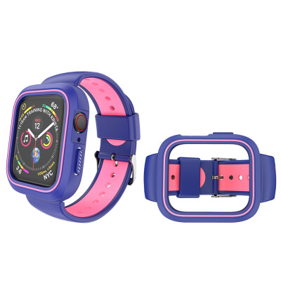 

〖Follure〗Silicone Band Strap Watch bandBelt Watch Case Cover for Apple iWatch 4 40mm