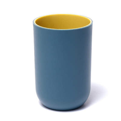 

Bathroom Tumbler Cup Two-Color Tooth-Brushing Cup Home Water Cup Unbreakable Cups For Kids 2019 New