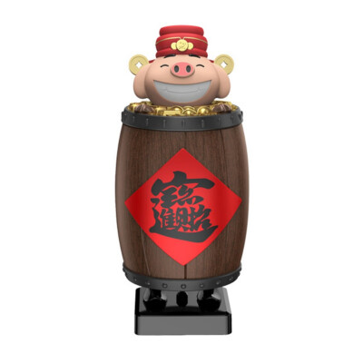 

Personality Cute Pig Shape Joyous Funny Portable Multi-functional Automatic Cigarette Box