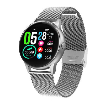 

DT88 Smart Watch Bracelet Heart Rate Fitness Blood Pressure Blood Oxygen Monitoring Full Touch Screen Waterproof Multiple Sports
