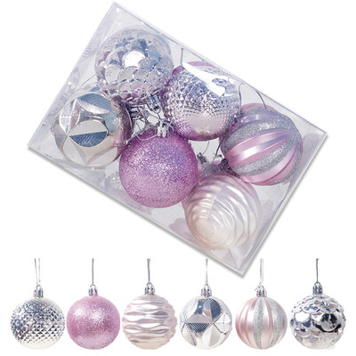 

12pcsSet 6cm Christmas Xmas Tree Ball Bauble Hanging Party Ornament 3 Colors AU